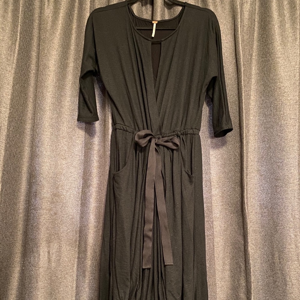 Free People Black Dress